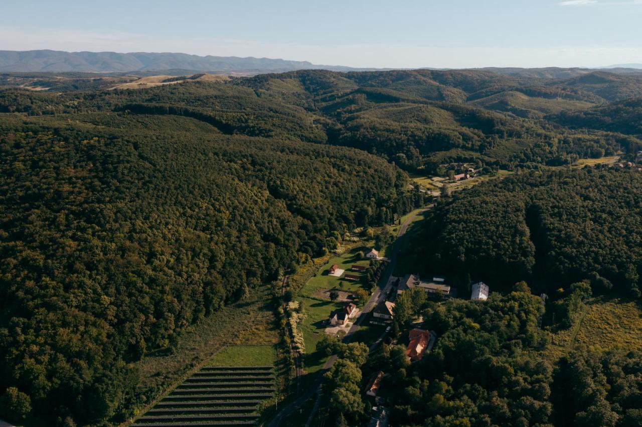 Videki Vendeghaz A Buekkben, Pezsgofuerdovel. Appartement Királd Buitenkant foto